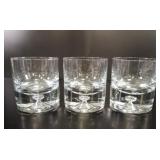 Krosno 'Legend' Tapio Style Bubble Base Lowballs