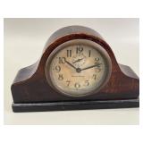 Haller Novo-Gong Mahogany Mantel Clock