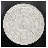 RCMP Centennial Plaster Plaque by Regier (1973)