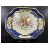 Metal Tray Manufacturing Co. Floral Tole Tray