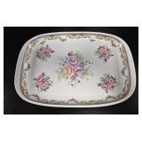 Limoges France Hand-Painted Floral Porcelain