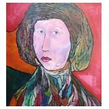 1970s Neo-Expressionist French Nobleman Portrait