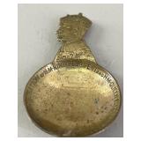 1937 King George VI Coronation Brass Pin Tray