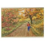 Donald Cï¿½tï¿½: Couleurs automnales Signed