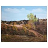 Helene Maynard, Autumn Landscape, Oil