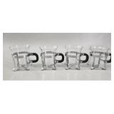 3 Bodum Bistro Cups w Bistro Creamer vtg