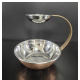 Hammered Copper Candle/Butter Warmer