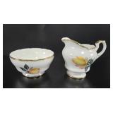 Paragon Bone China Creamer & Sugar Set
