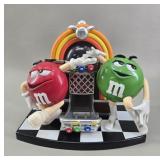 M&M's Red and Green Jukebox Candy Dispenser