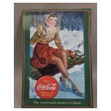 1993 Coca-Cola 'Year-Round' Tin Sign