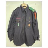 1940's Boy Scouts Canada Blue Shirt & Socks