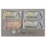 Vintage Canadian Currency Collection