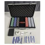 Aluminum Cased 300-Piece Poker Set & Accessories