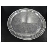 English Silver-Plate Gallery Tray