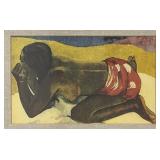 Otahi (Alone) attributed to Paul Gauguin ?? Print