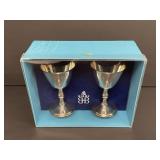 Primrose Silver Plate Birks Goblets