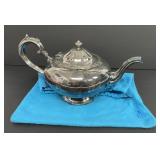 Birks Primrose Plate Silver-Plated Teapot