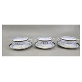 Antique Royal Crown Derby Soup Set 5651