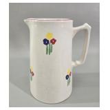Royal Cauldon Hull England Floral Pitcher