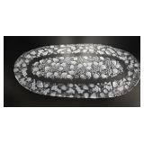 Mikasa Crystal 'Strawberry Fare' Canape Tray