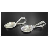 2 Roden Bros Ltd Sterlng Silver Baby Spoons