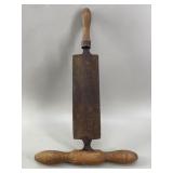 Antique T-Handle Bark Spud