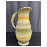 Art Deco Shorter & Son Ribbed Pitcher