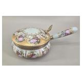 Fragonard-Style Porcelain Silent Butler