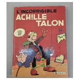 1983 Autographed+Drawing 'Achille Talon' Comicbook