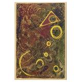 1970s Signed Reisha Naimer 'Joy' Colour Etching