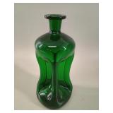 Holmegaard Kluk-Kluk Emerald Green Glass Decanter