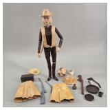 Marx 'Jane West' Action Figure & Accessories