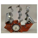 United Clock Corp Electric Ship Clock & Lamp