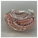 Murano Zanfirico Glass Bowl by Venini