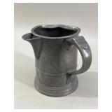 George IV Pewter Spouted Pint Measure