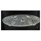 Verlys Opalescent Coquilles Oval Serving Platter