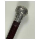 Antique George Heath Edwardian Sterling Cane