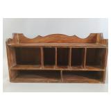 Mid-Century Scalloped Wood Wall Shelf Gallery