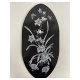 Lg Black Lacquer & Mother-of-Pearl Panel