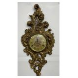 Italian Rococo Style Giltwood Wall Clock