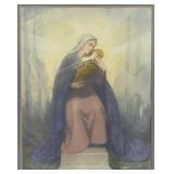 Arild Rosenkrantz: Madonna and Child Lithograph