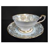 Paragon Bone China Gilded Flowers Teacup & Saucer