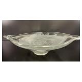 Murano Style Art Glass Centerpiece Bowl
