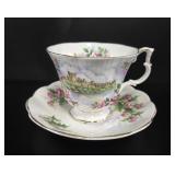 Royal Albert England's Glory Tea Cup and Saucer