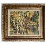 Elizabeth J. Coupland 'Reflections' Oil on Canvas