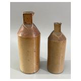 2 Antique Doulton Lambeth Ink Bottles