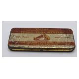 Antique Victor Tungs Tone Stylus Needles Tin Full