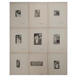 9 Aubrey Beardsley Le Morte dï¿½Arthur Plate Prints