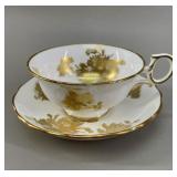 Hammersley 'Golden Cornflower' Teacup & Saucer