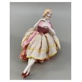 Antique German Half Doll Pin Cushion, Arms
